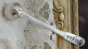 London 1809 salt spoon