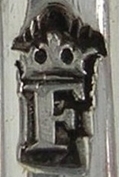 Paris 1769 warranty mark 'F'