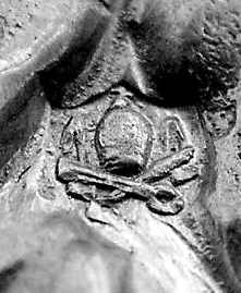 holy water font mark