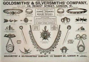 a Goldsmiths & Silversmiths Company advertising