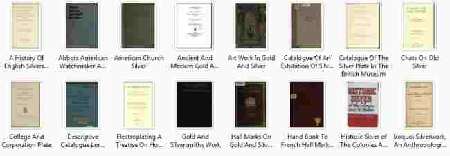 30 Rare Books On Antique Silver Republished For The First Time In Over 110 Years