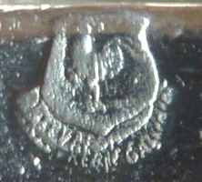 mark on silver or silverplate bowl