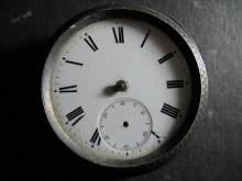 silver watch