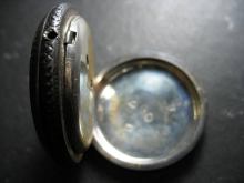 silver watch