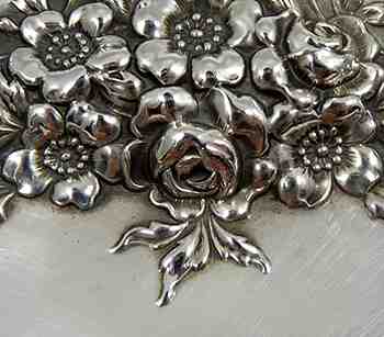 Wallace Sterling Cut Glass Jar Cover