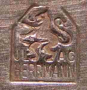 champagne bucket marked Herrmann