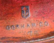 Gorham copper teapot