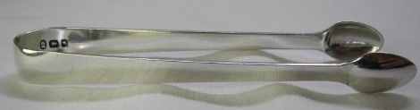 silver sugar tongs: George Smith & William Fearn 1793/94