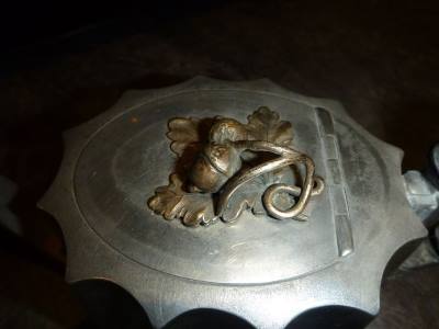 Daniel & Arter silverplate teapot