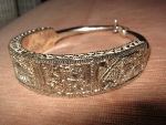 silver bracelet