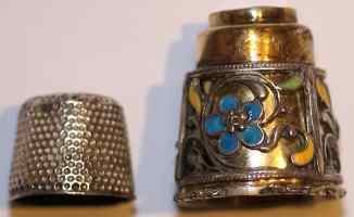 Thimble in the Victoria and Albert Museum in London