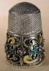 thimble with 'star hats'