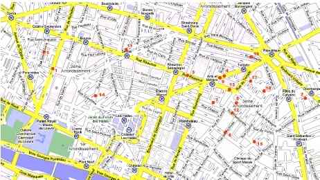 thimble workshops in Paris map