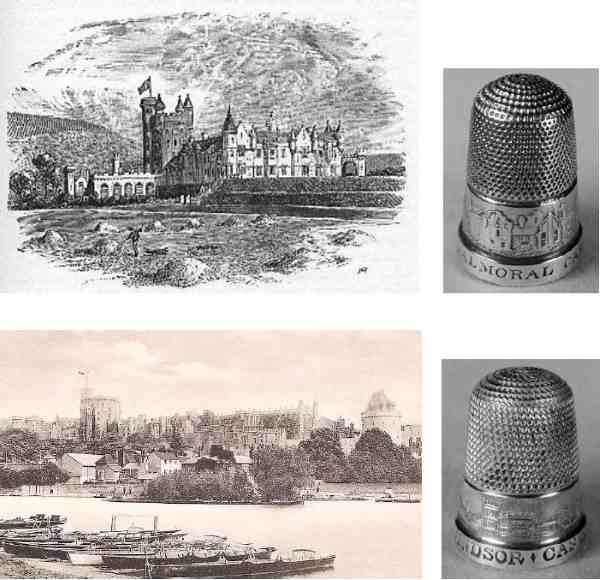 Balmoral and Windsor Castle