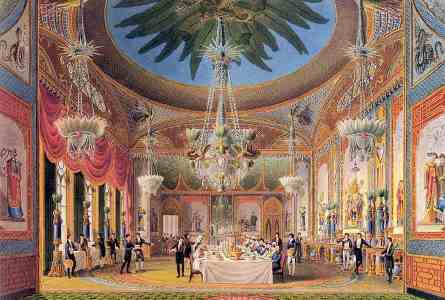 Brighton Pavilion Banqueting room