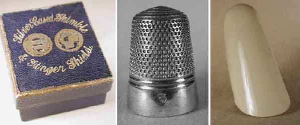 Thimbles commemorating The International of 1862