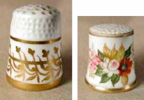 Coalport China thimbles