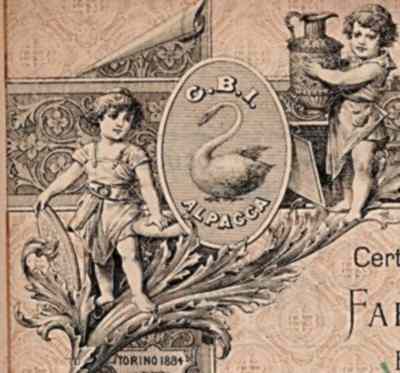A 25 shares certificate emitted by by G.B. IZAR - Milano