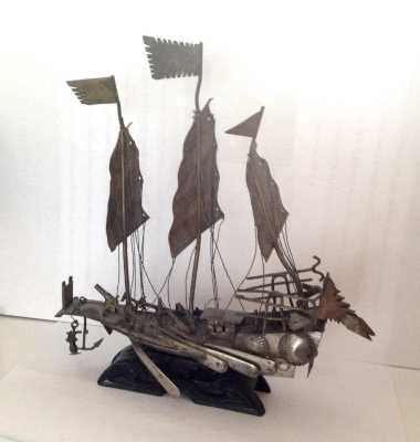 Chinese armed ship