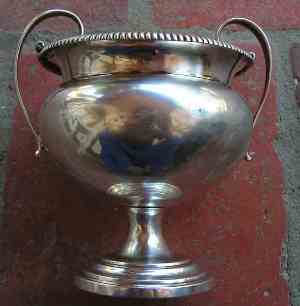 silver cup hallmarked Kassel, 18th century