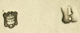 John Cafe, London 1744 hallmark