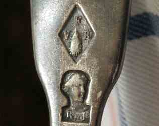 unidentified mark on silver spoon