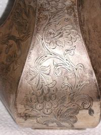 silver pitcher