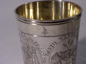 beaker from late 17th century