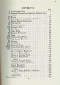 THE BOOK OF OLD SILVER  - English - American - Foreign