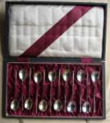 Russian silver spoons