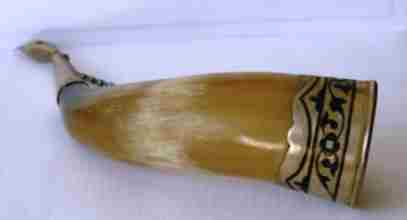 wine drinking horn