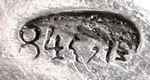 Russian silver hallmark