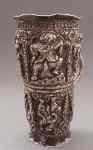 silver cup, possibly Indian