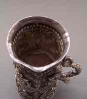 silver cup, possibly Indian