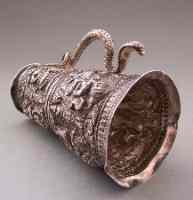 silver cup, possibly Indian