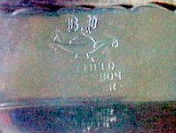silver open salt dish