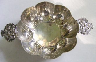 Hanau silver bowl