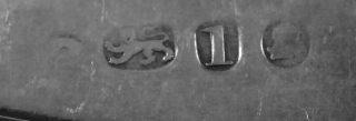 London 1786/1787 mark: maker indistinct
