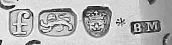London 1781/1782 mark: Benjamin Mordecai