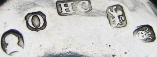 London 1789/1790 mark: Henry Chawner