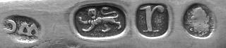 London 1792/1793 mark: William Cattell ?