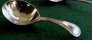 Caddy Spoon by Peter & Ann Bateman London 1795