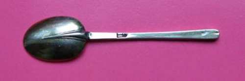 The earliest known English silver teaspoon - c1670