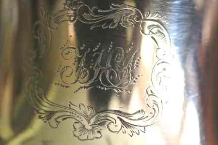 silver mug