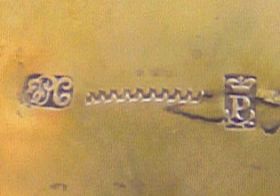 silver cup, possibly Portuguese