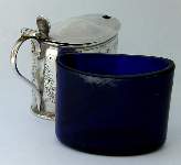 Silver Mustard Pot, Birmingham 1906