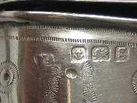 Silver Mustard Pot, Birmingham 1906