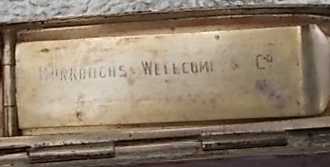 silver medical kit hallmarked London 1909