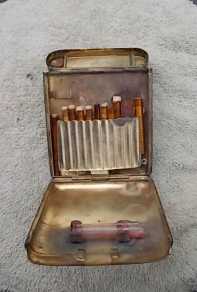 silver medical kit hallmarked London 1909