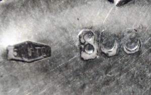 Italian silver hallmark